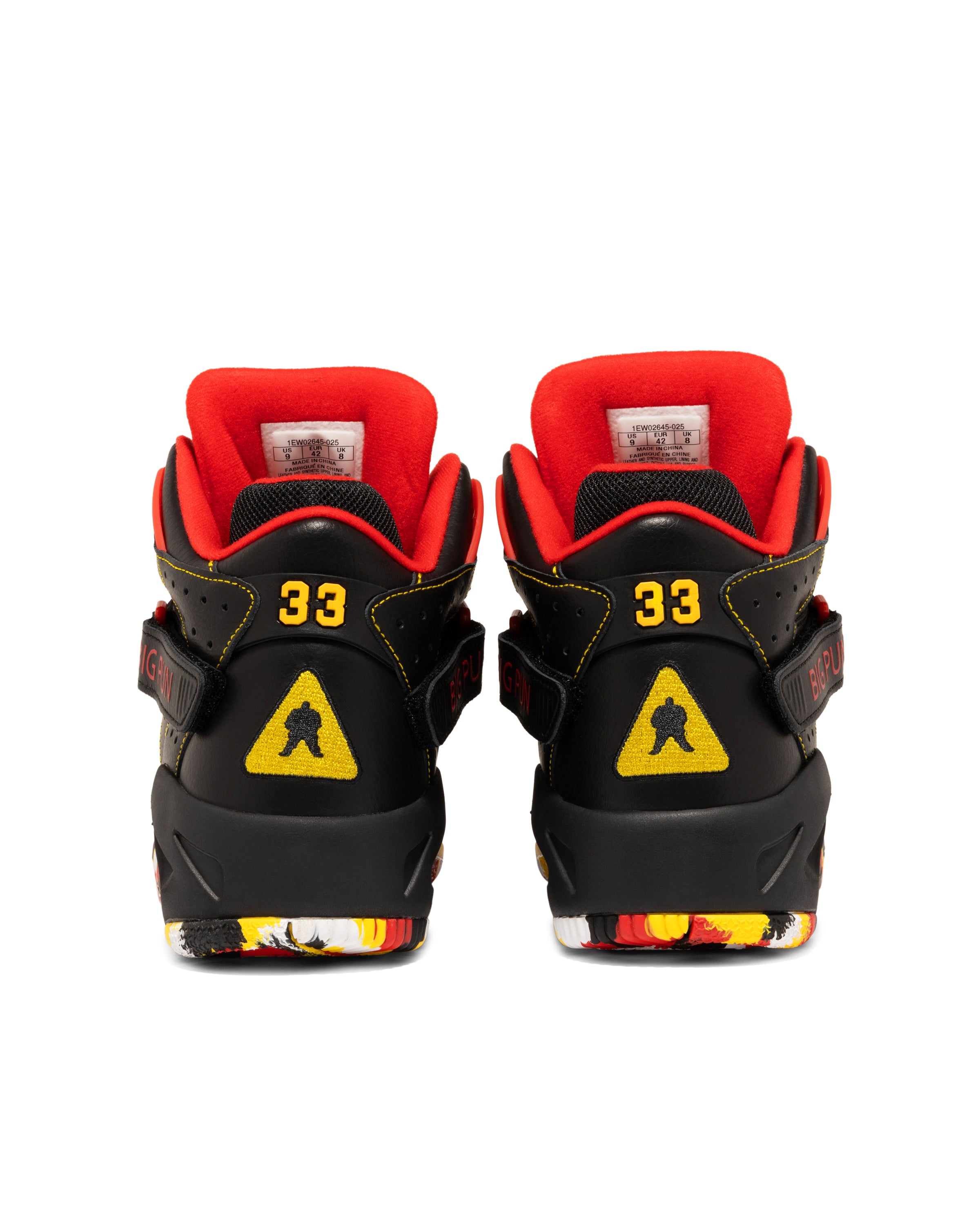 Black, Red & Yellow Men's Rogue x BIG PUN Sneaker – Ewing Athletics