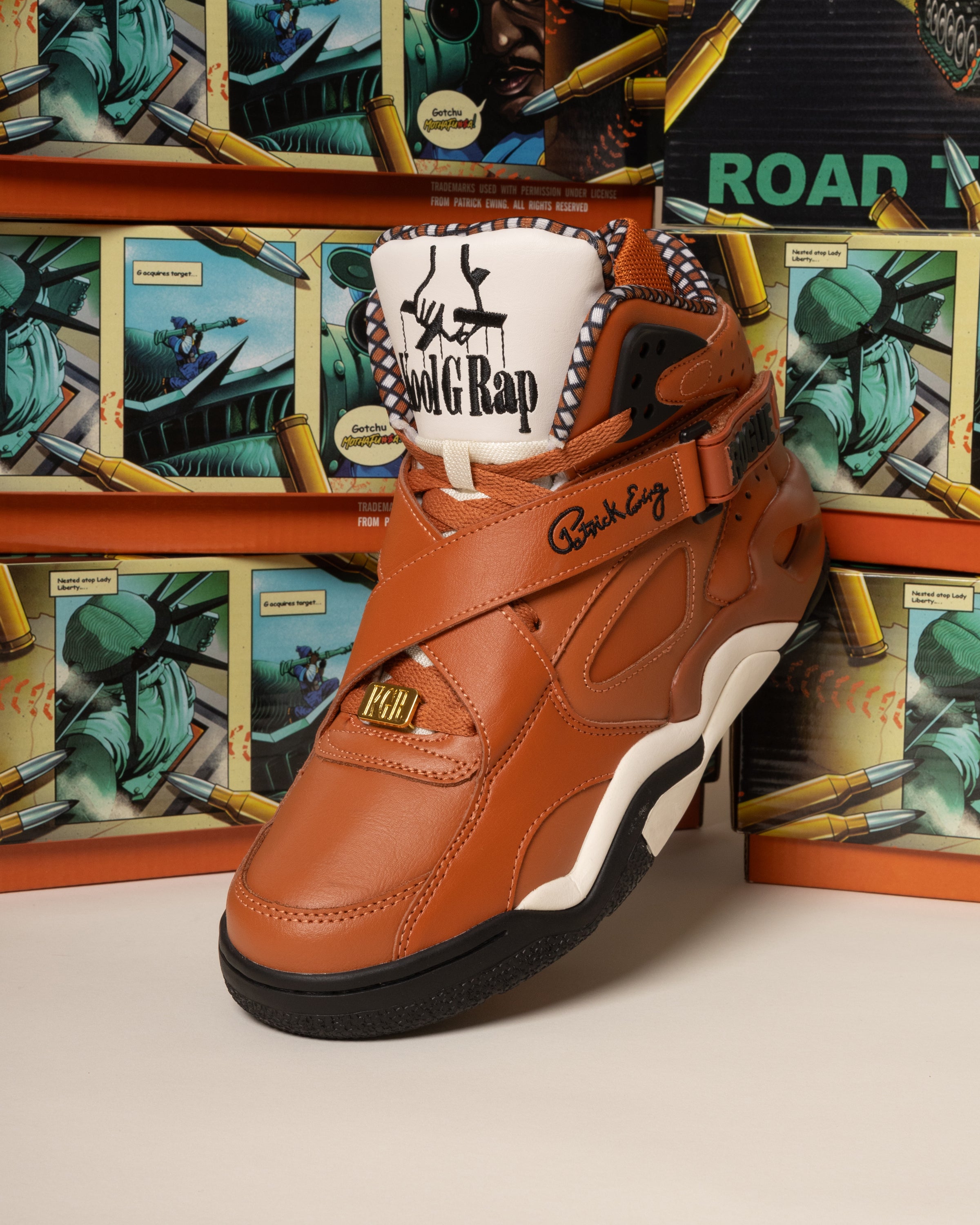 Patrick authentic ewing shoes