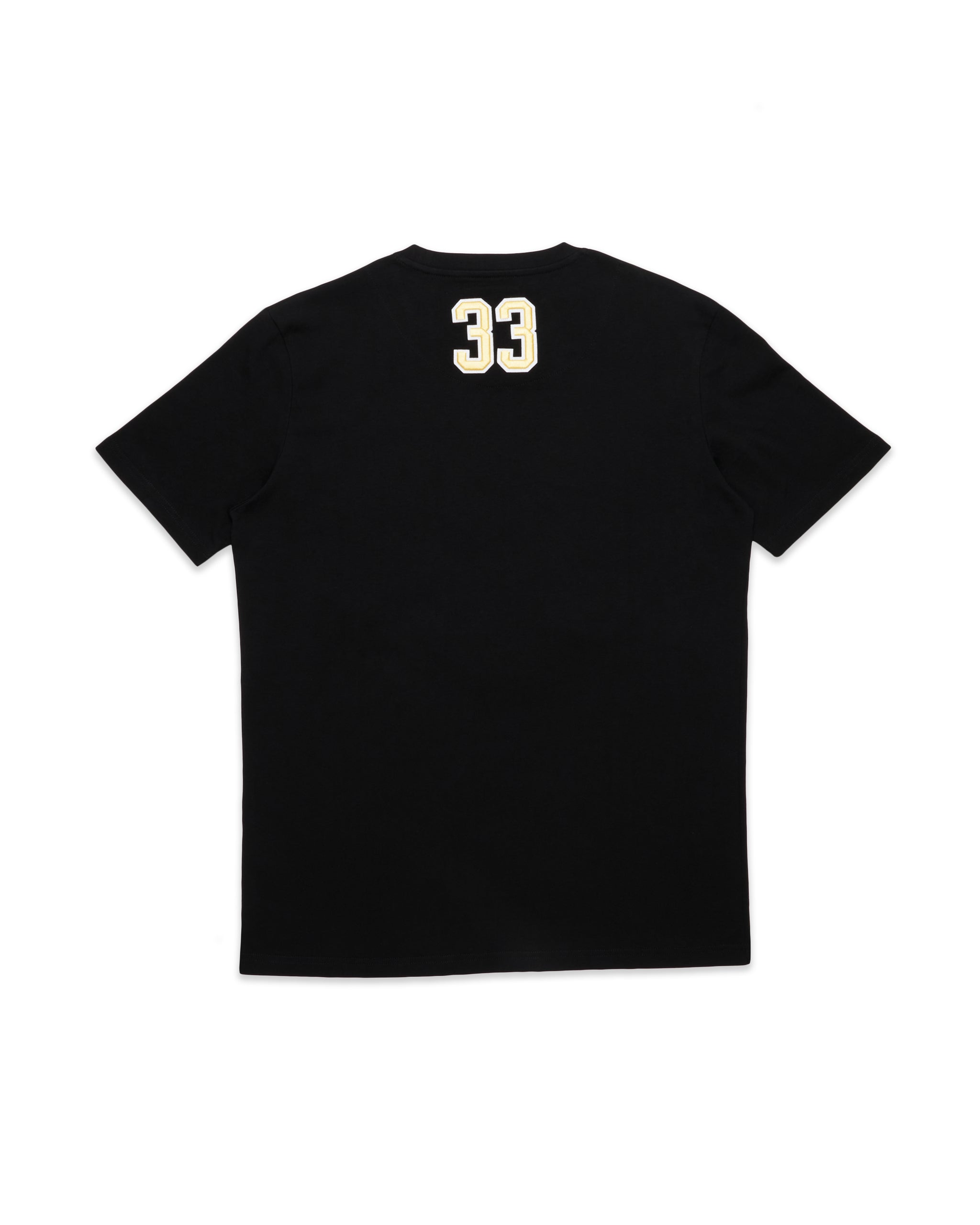 Ewing Embroidered Logo T-Shirt Black/Gold