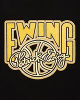 Ewing Embroidered Logo T-Shirt Black/Gold