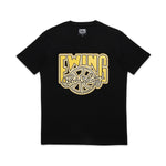 Ewing Embroidered Logo T-Shirt Black/Gold