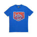 Ewing Embroidered Logo T-Shirt Royal/Orange