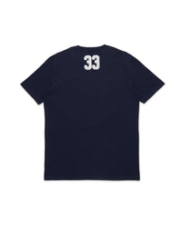 Ewing Embroidered Logo T-Shirt Grey/Navy