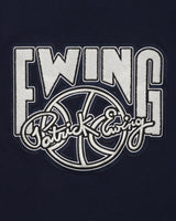 Ewing Embroidered Logo T-Shirt Grey/Navy