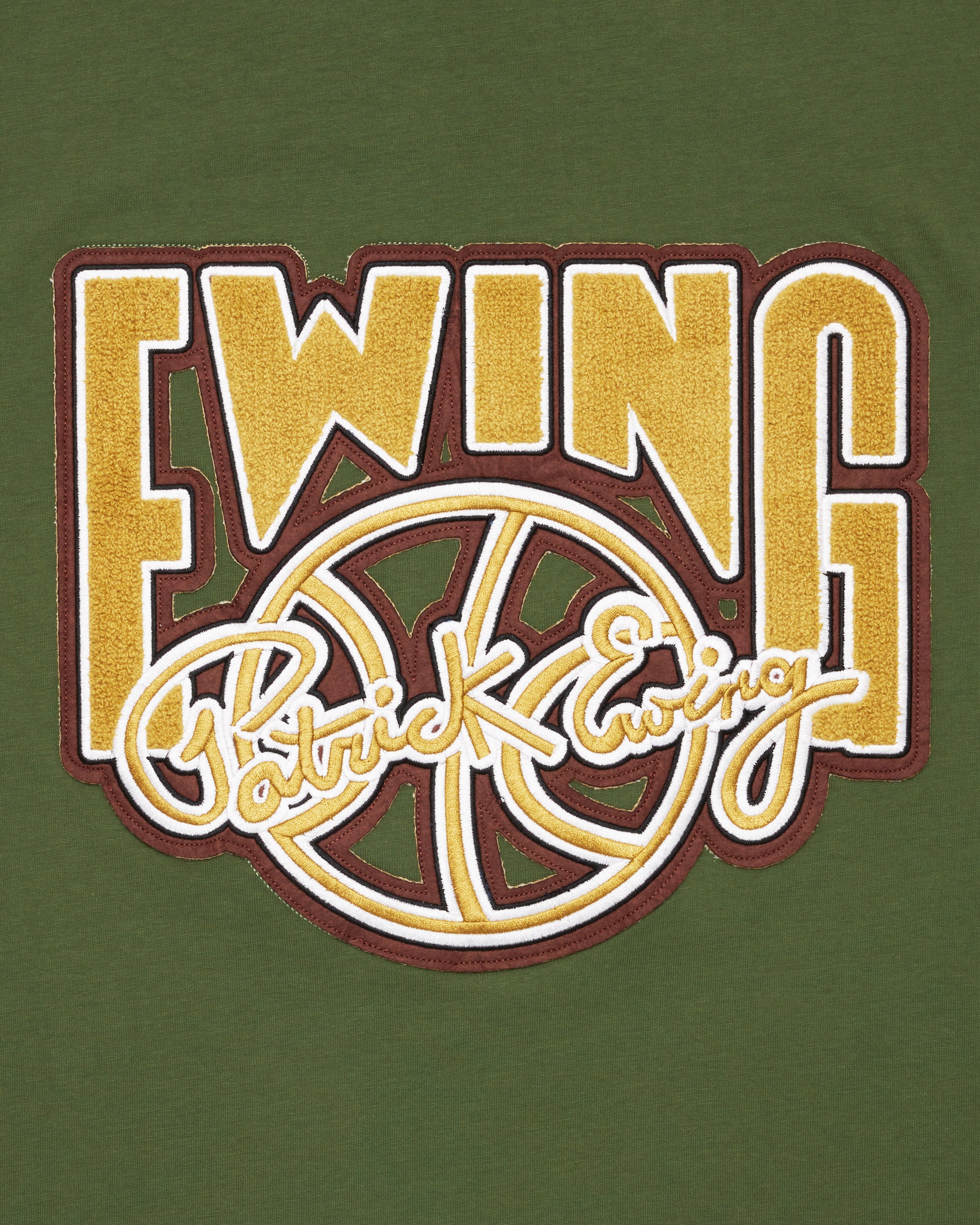 Ewing Embroidered Logo T-Shirt Green/Desert