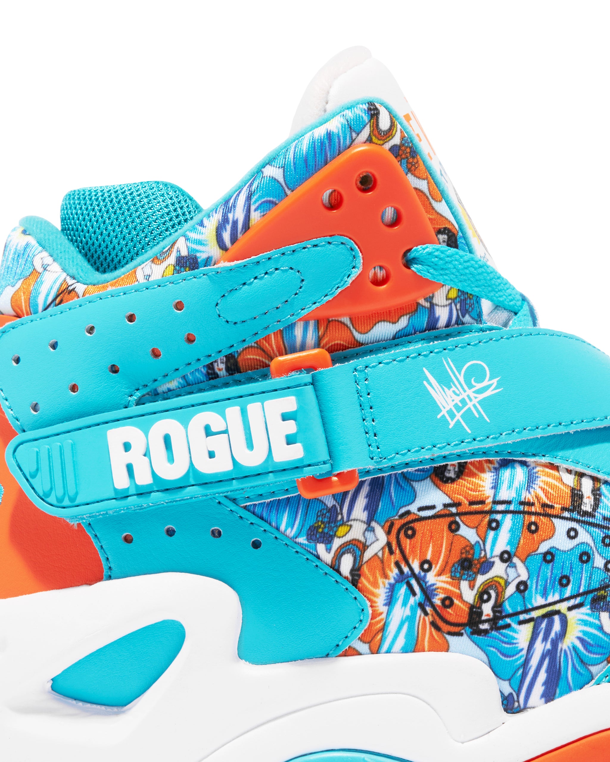 ROGUE x ACE VENTURA x MACHE Teal/Orange/White