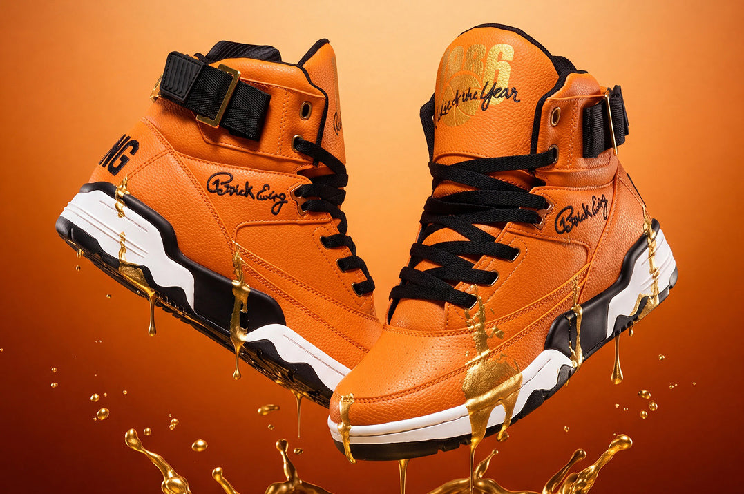 Orange Nike Ewing 33 PATRICK EWING ATHLETICS Kross X Naughty BY