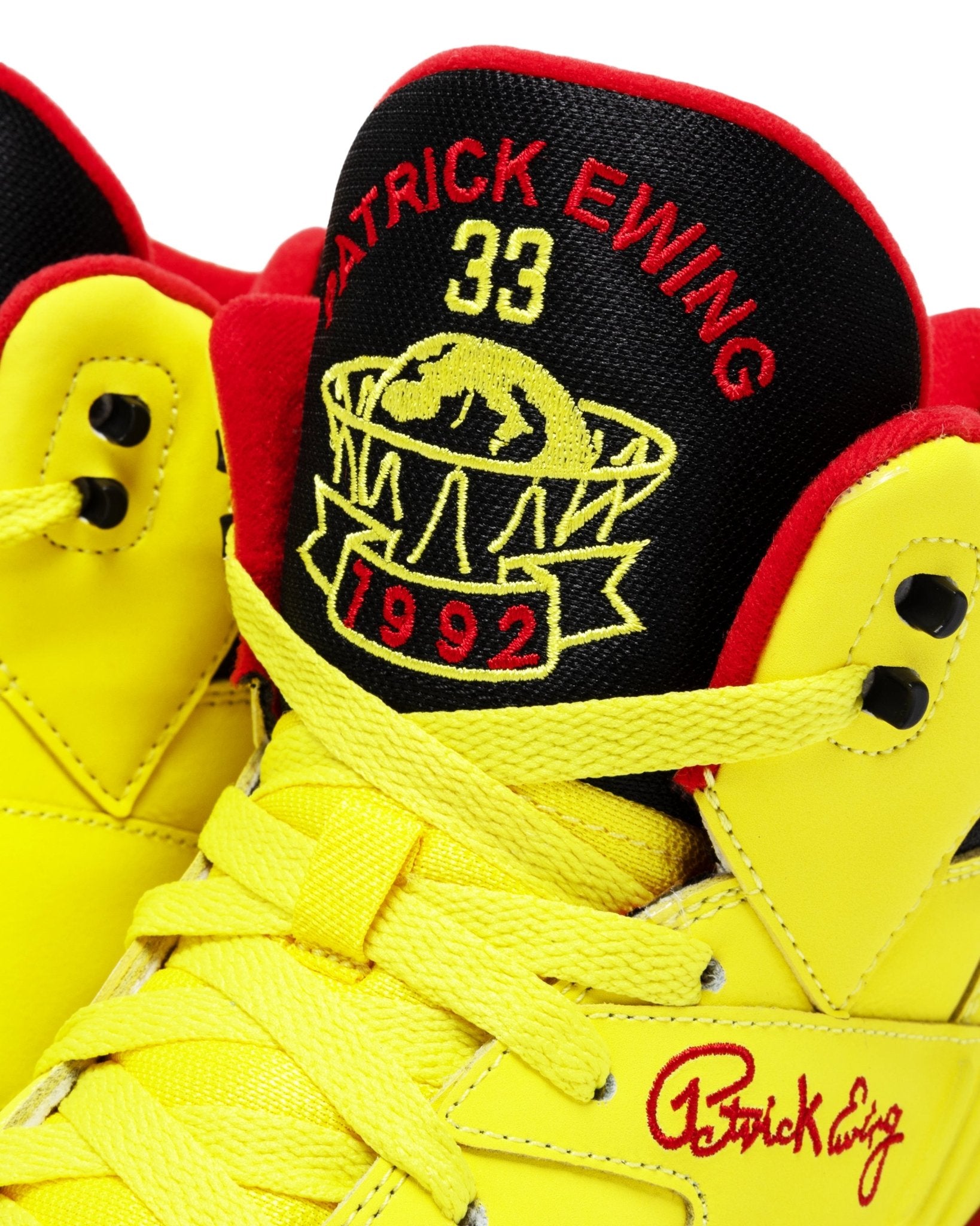 Eclipse Sneaker Yellow, Red Black – Ewing Athletics