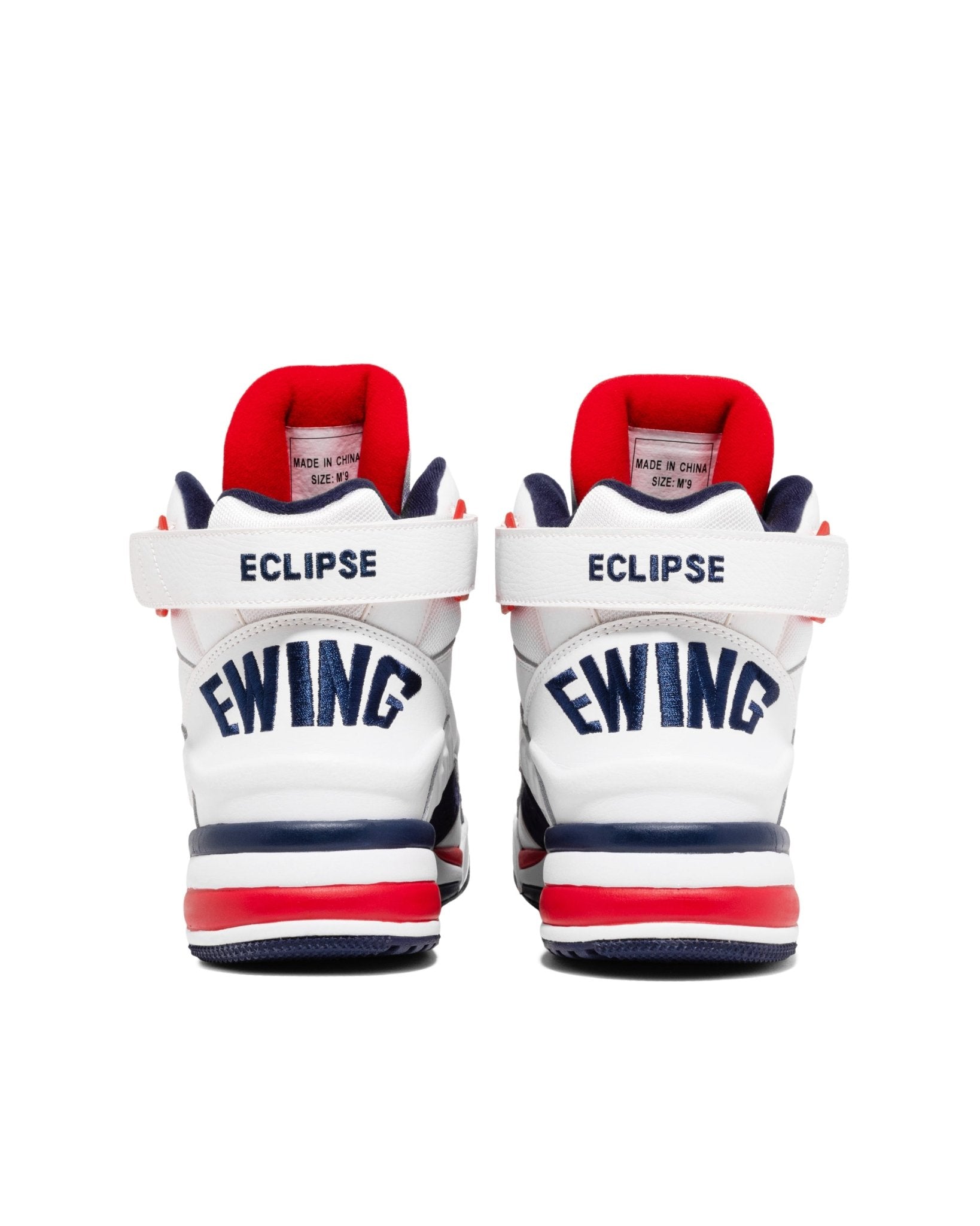 The Eclipse USA Shoe | White, Navy, And Red – Ewing Athletics