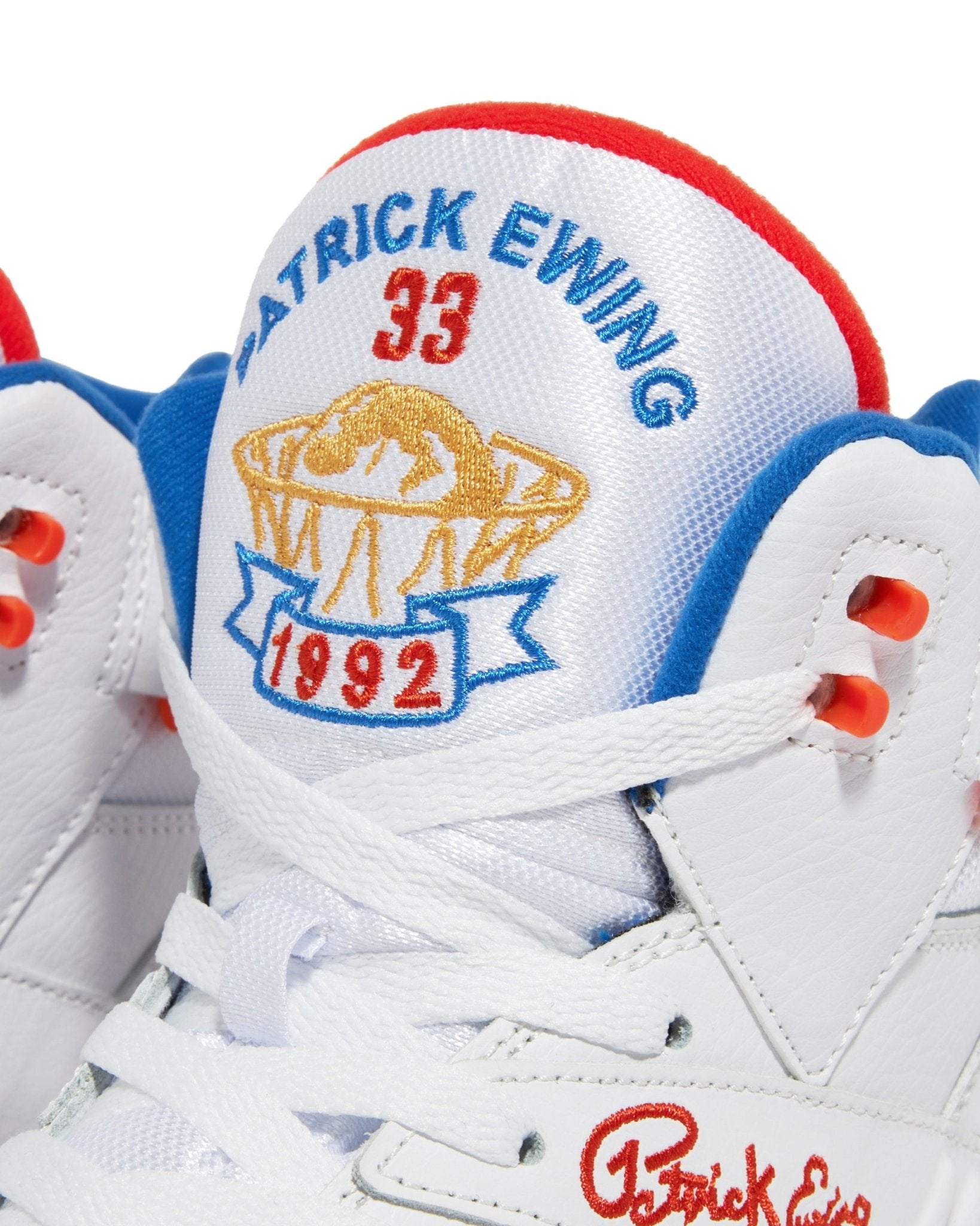 ECLIPSE White/Royal/Orange NYC PREORDER - Ewing Athletics