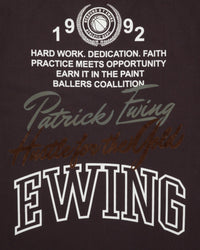 Ewing 1992 T-Shirt Brown - Ewing Athletics