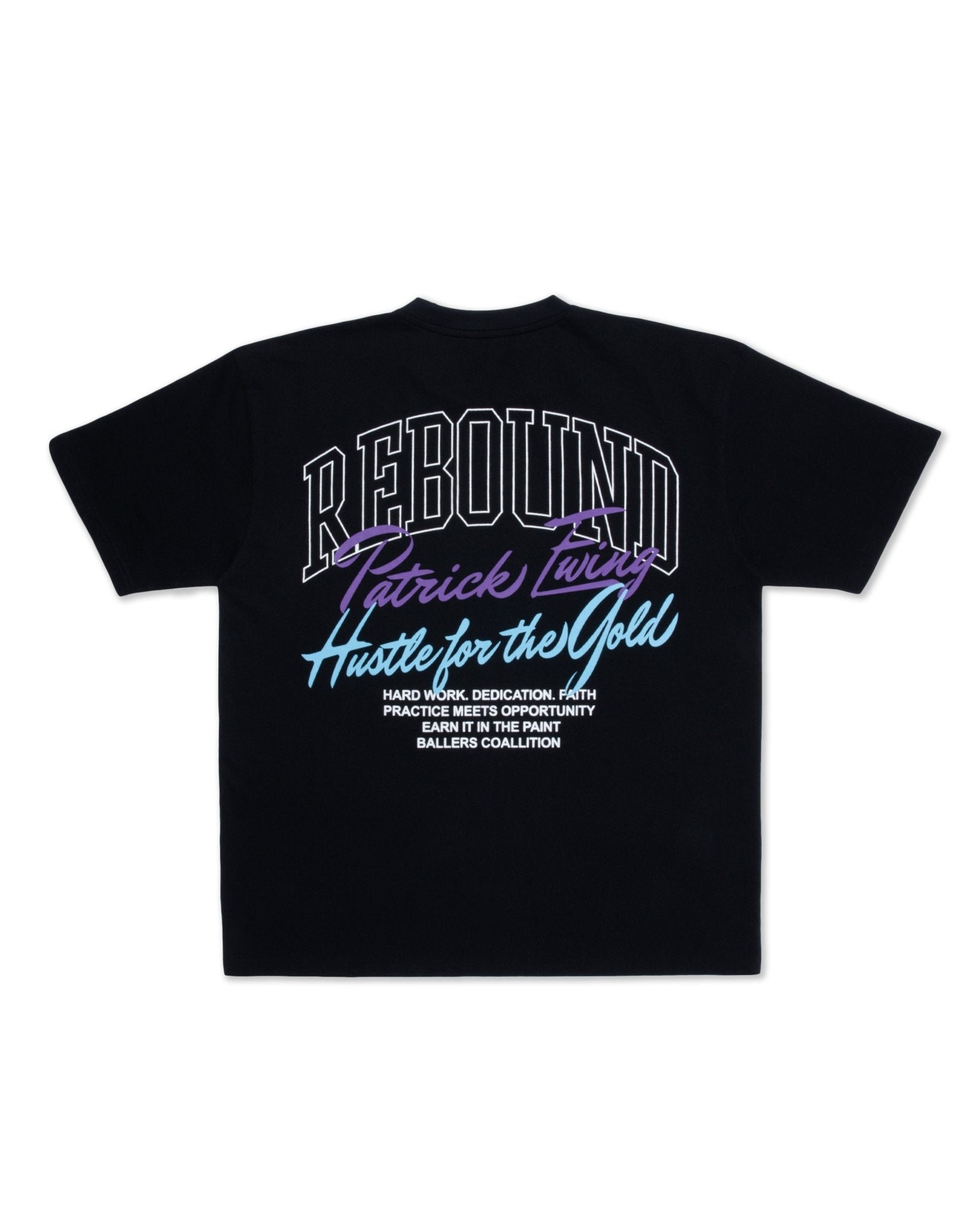 Ewing Hustle T-Shirt Black - Ewing Athletics