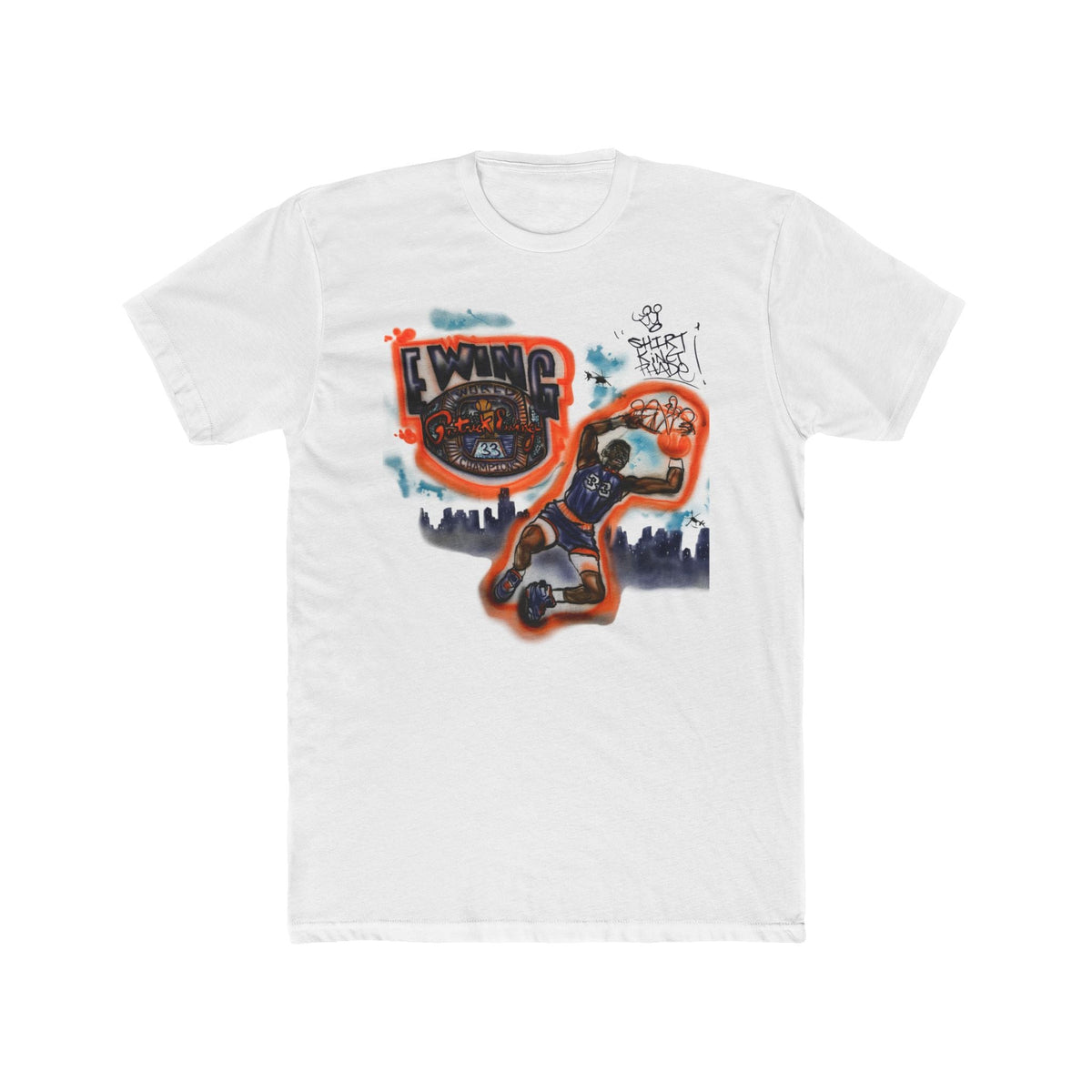 Ewing x Phade Shirt Kings Dunk Airbrush T-Shirt - Ewing Athletics