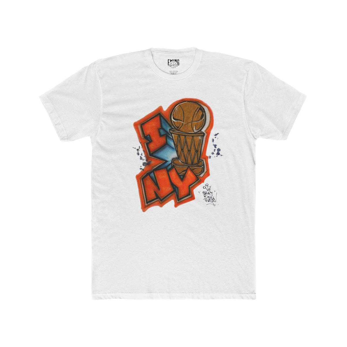 Ewing x Phade Shirt Kings I Love NY Airbrush T-Shirt - Ewing Athletics