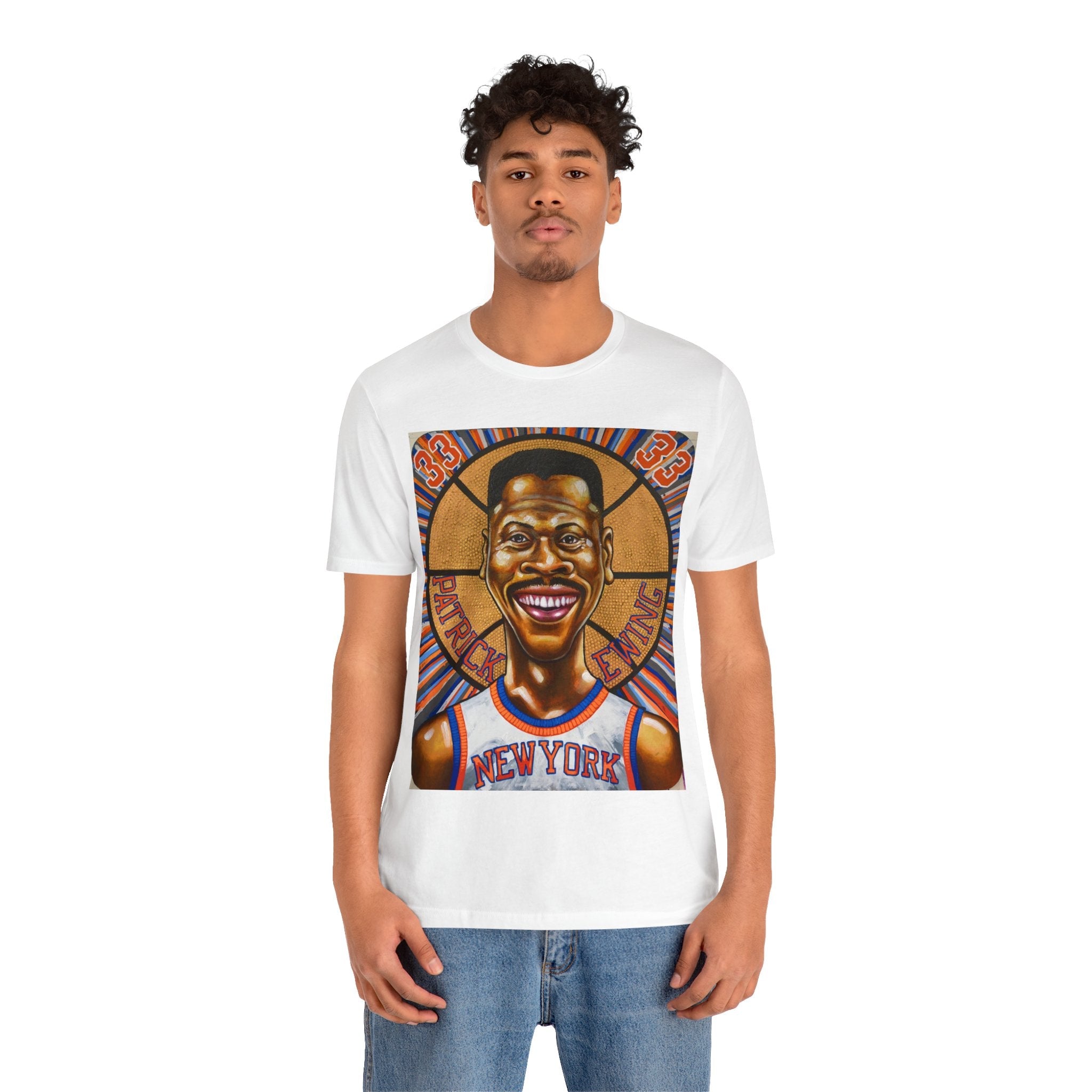 Ewing x Tom Sanford Patrick Ewing Stained Glass Tee - Ewing Athletics