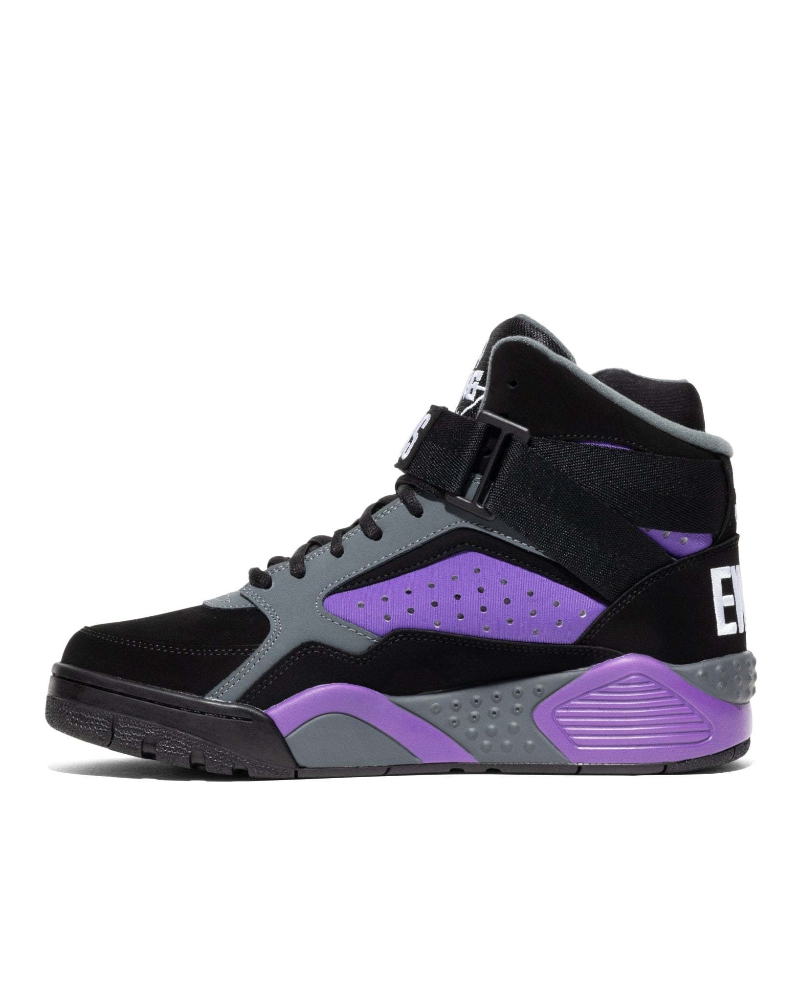 Focus Sneaker | Black & Purple – Ewing Athletics