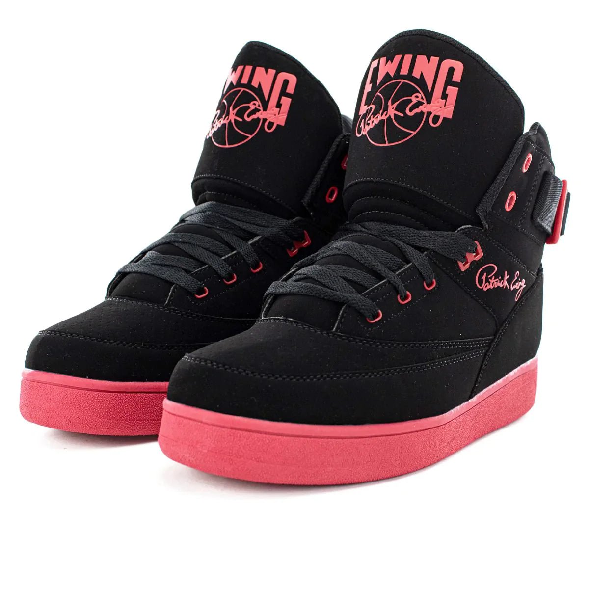 KIDS GRADE SCHOOL 33 HI REBOUND Black/Red - Ewing Athletics