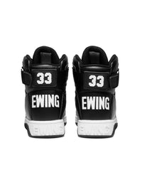 KIDS GRADE - SCHOOL 33 HI REBOUND Black/White - Ewing Athletics