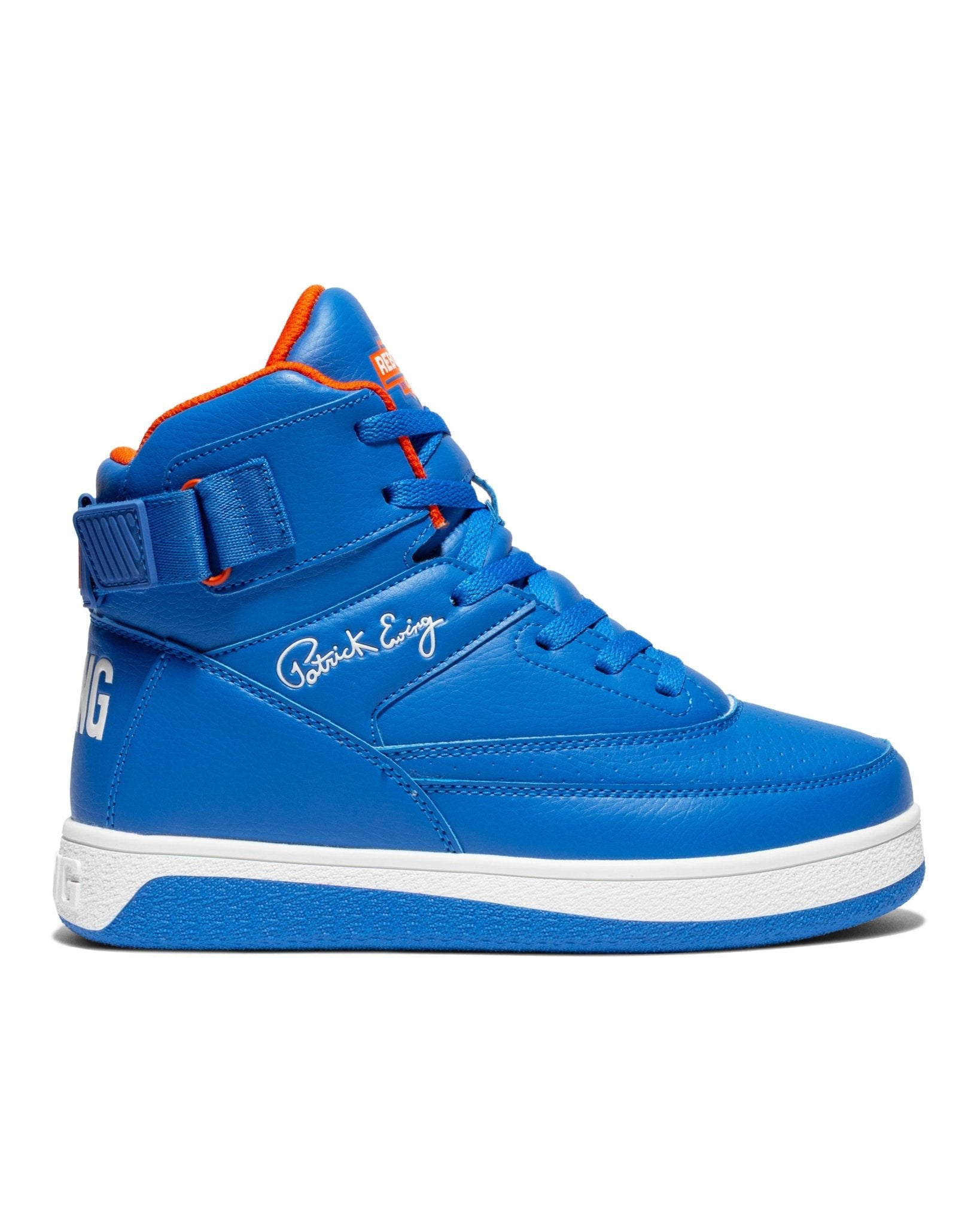 KIDS GRADE - SCHOOL 33 HI REBOUND Blue/Orange/White - Ewing Athletics