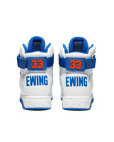 KIDS GRADE - SCHOOL 33 HI REBOUND White/Blue/Orange - Ewing Athletics