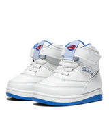 KIDS INFANT 33 HI REBOUND White/Blue/Orange - Ewing Athletics
