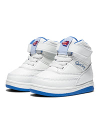 KIDS INFANT 33 HI REBOUND White/Blue/Orange - Ewing Athletics