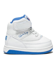KIDS INFANT 33 HI REBOUND White/Blue/Orange - Ewing Athletics