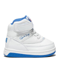 KIDS INFANT 33 HI REBOUND White/Blue/Orange - Ewing Athletics