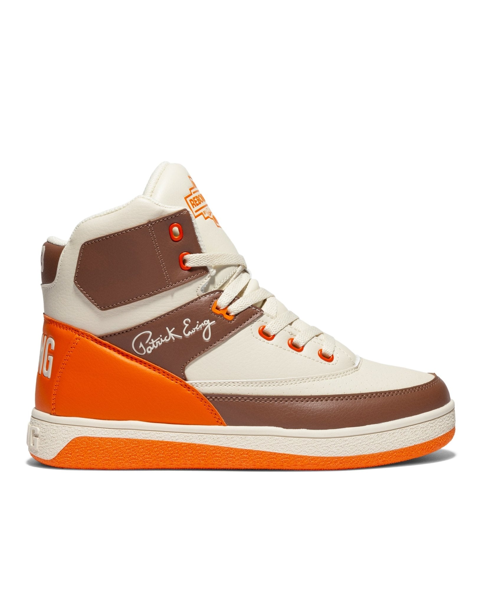 KIDS PRE - SCHOOL 33 HI REBOUND Brown/Orange/Beige - Ewing Athletics