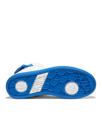 KIDS PRE - SCHOOL 33 HI REBOUND White/Blue/Orange - Ewing Athletics