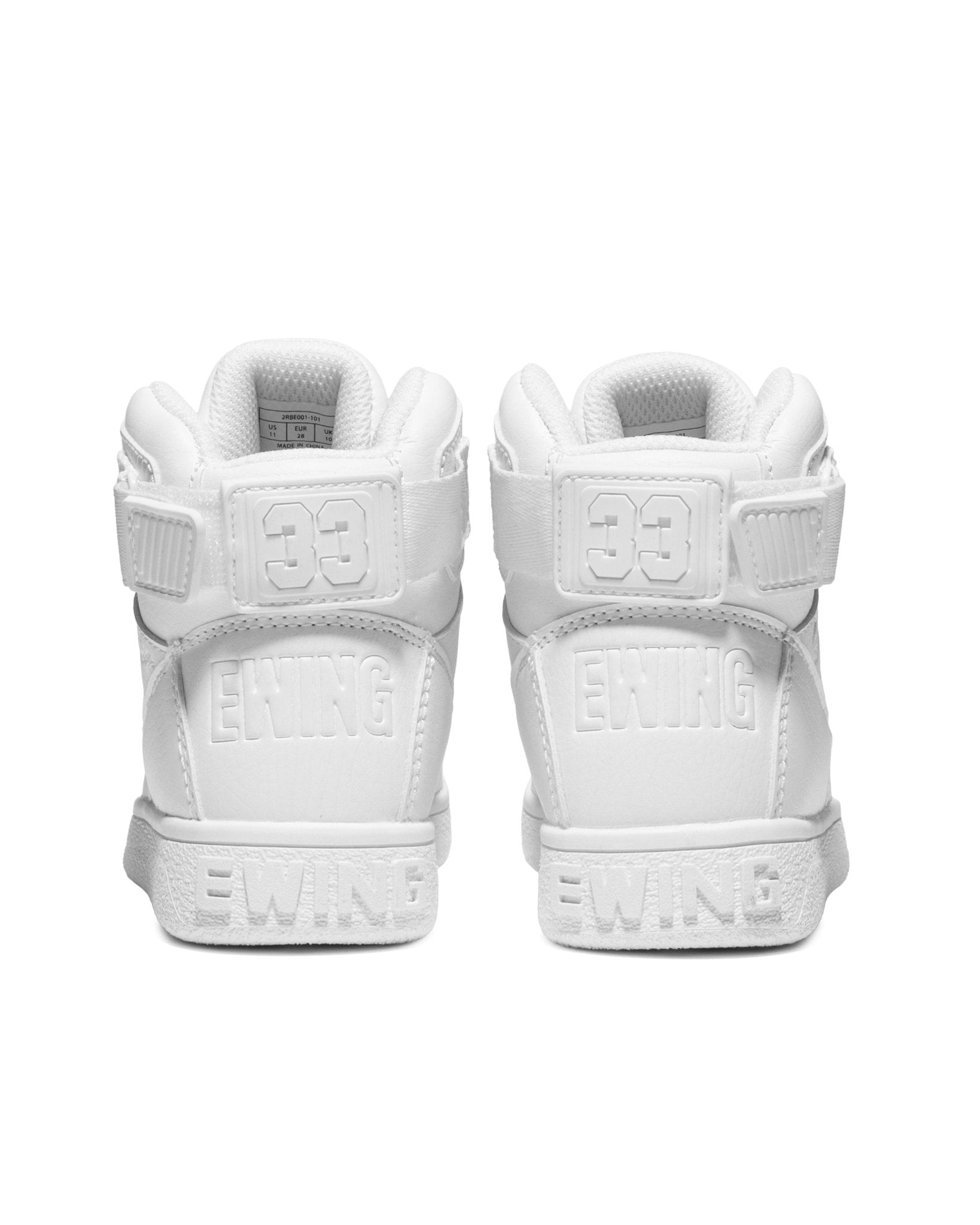 Ewing 33 HI ホワイト ATMO 33 EWING 33 HI White/Black/Silver（ユーイング 33 ハイ-ホワイト