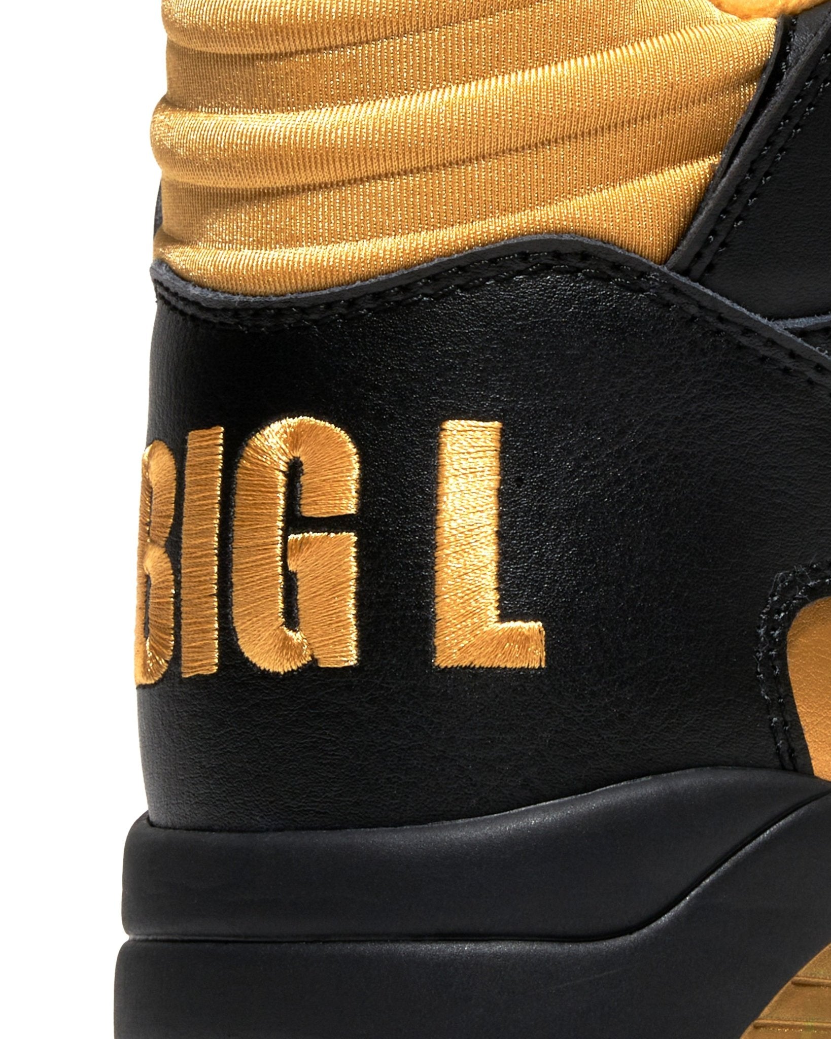 The Kross Shoe x Big L | Black & Gold – Ewing Athletics