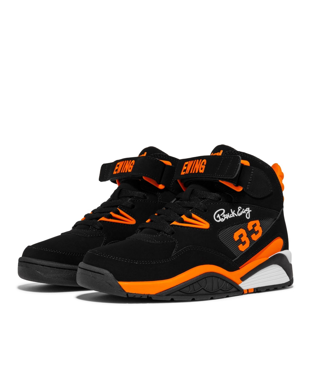The Kross Shoe x Naughty By Nature | Black & Orange - Ewing Athletics