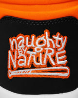 KROSS x NAUGHTY BY NATURE Black/Orange/White - Ewing Athletics