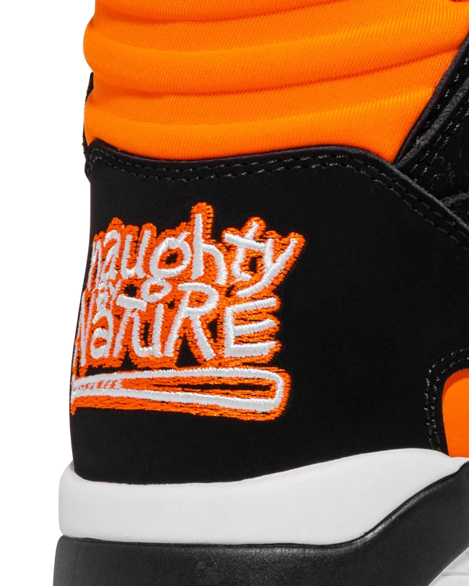 The Kross Shoe x Naughty By Nature | Black & Orange – Ewing Athletics