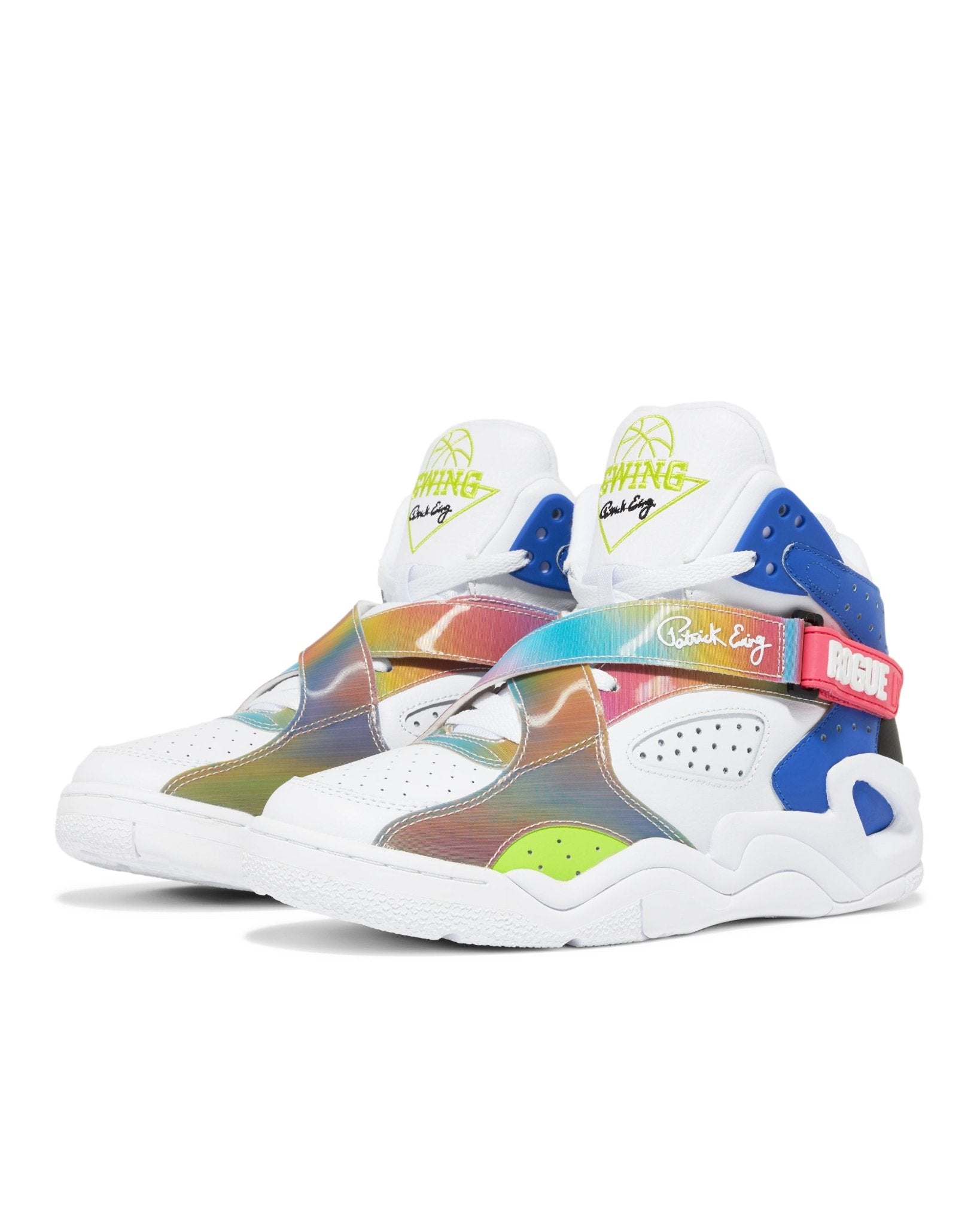ROGUE White/Black/Blue/Lime - Ewing Athletics