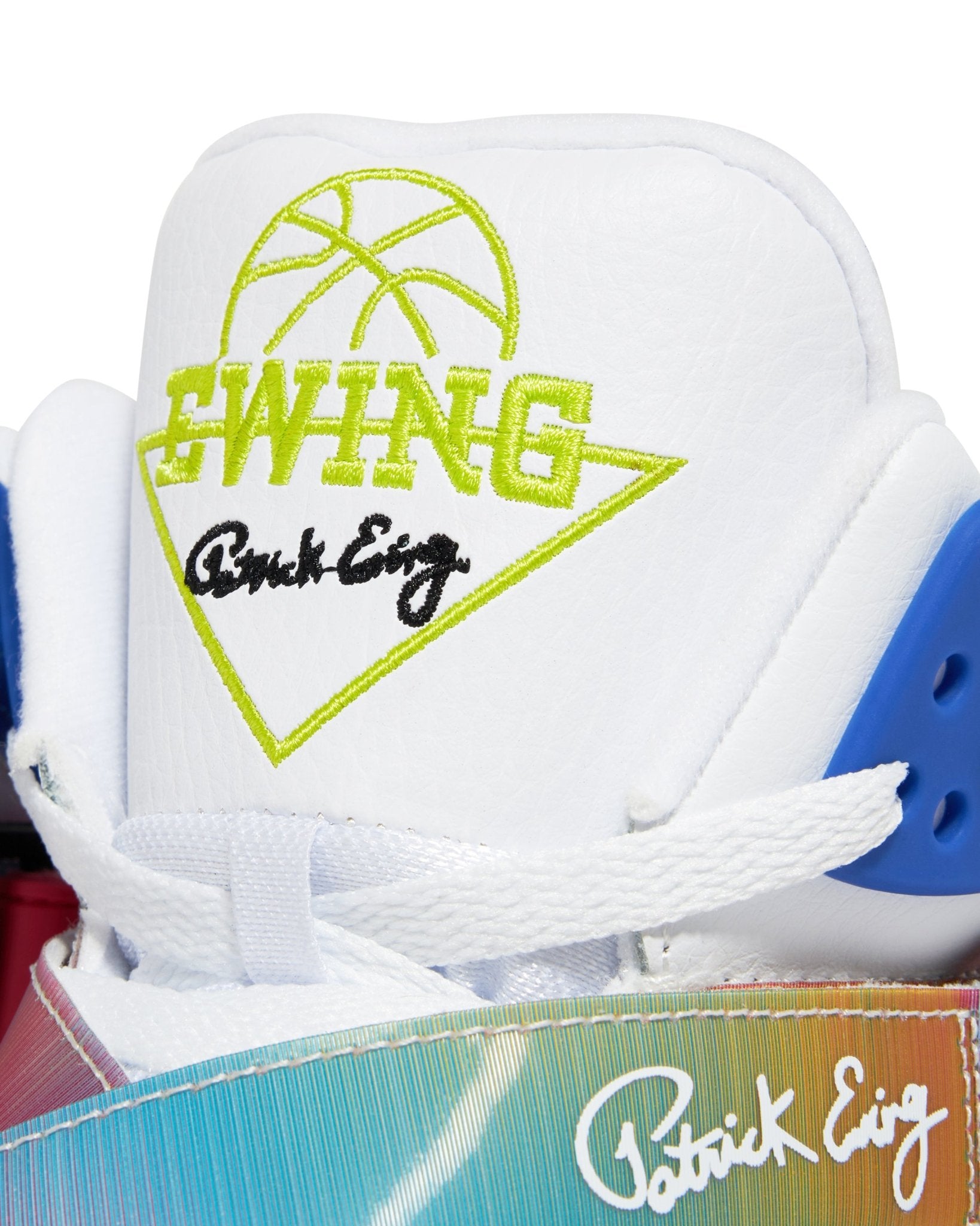 White & Lime Men's Rogue Sneaker – Ewing Athletics