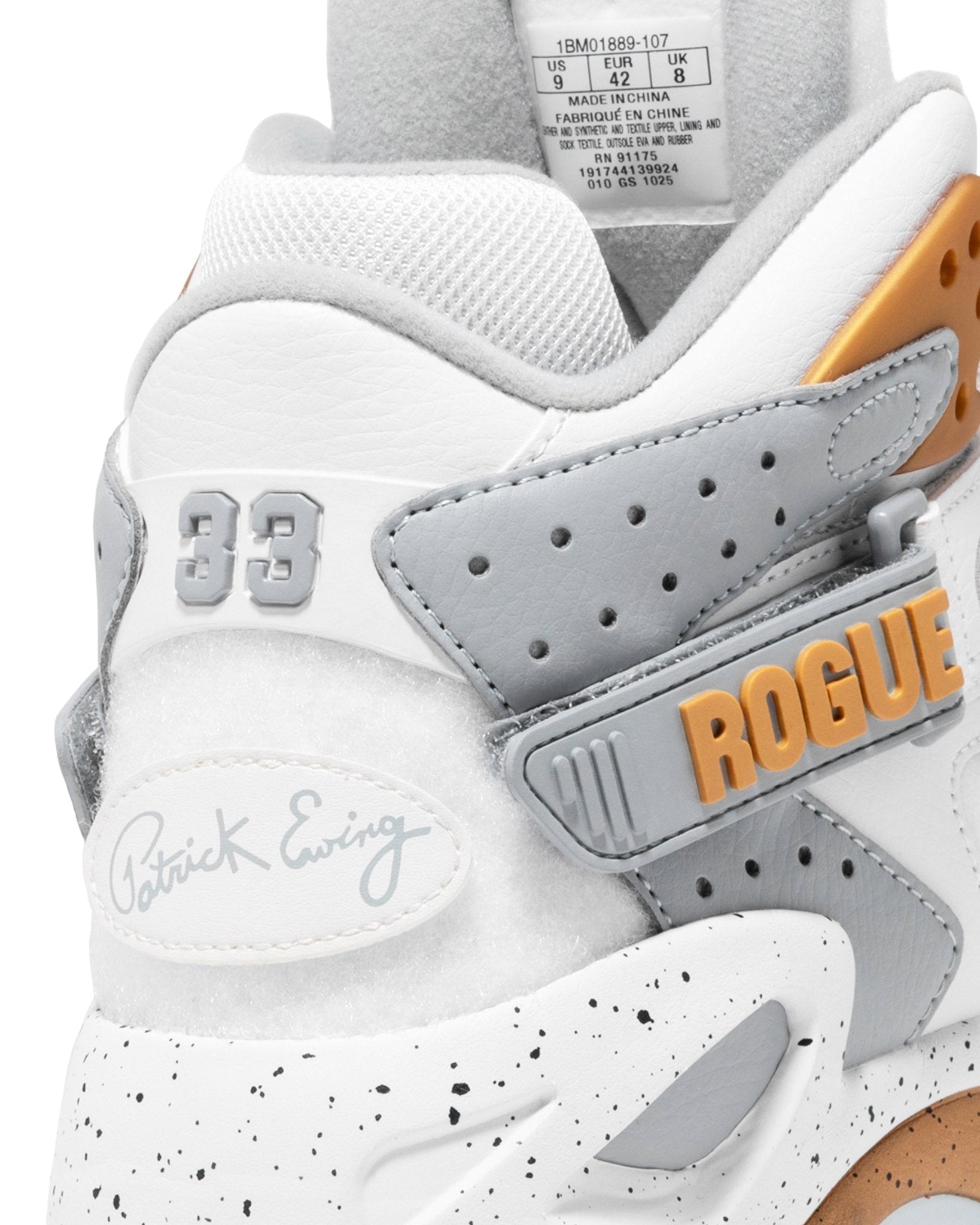 ROGUE White/Gold x LAURENS J - Ewing Athletics