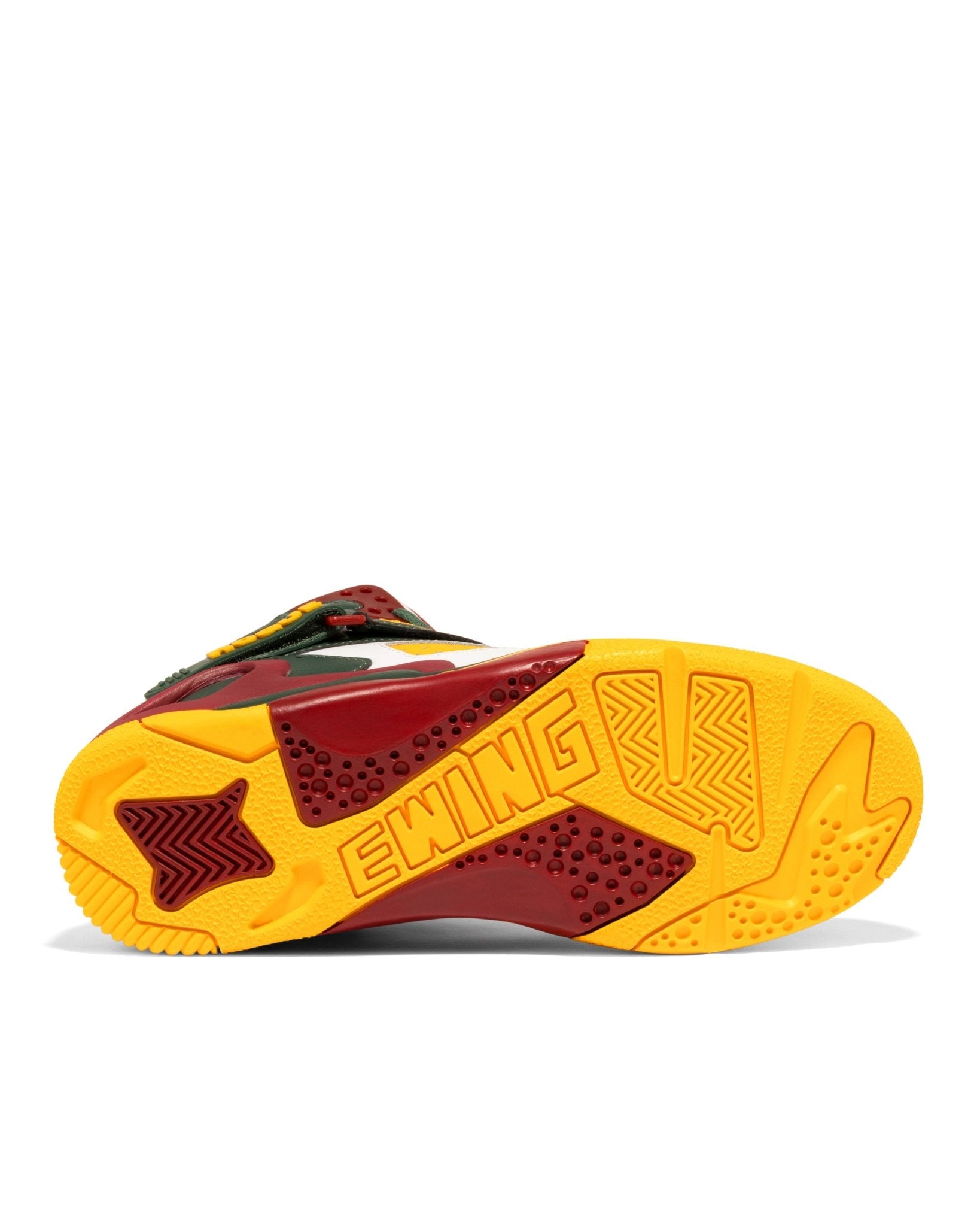White/Green/Burgundy/Yellow Men's Rogue Sneaker – Ewing Athletics