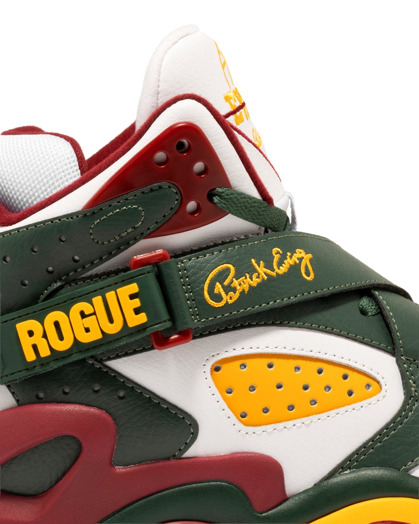 White/Green/Burgundy/Yellow Men's Rogue Sneaker – Ewing Athletics