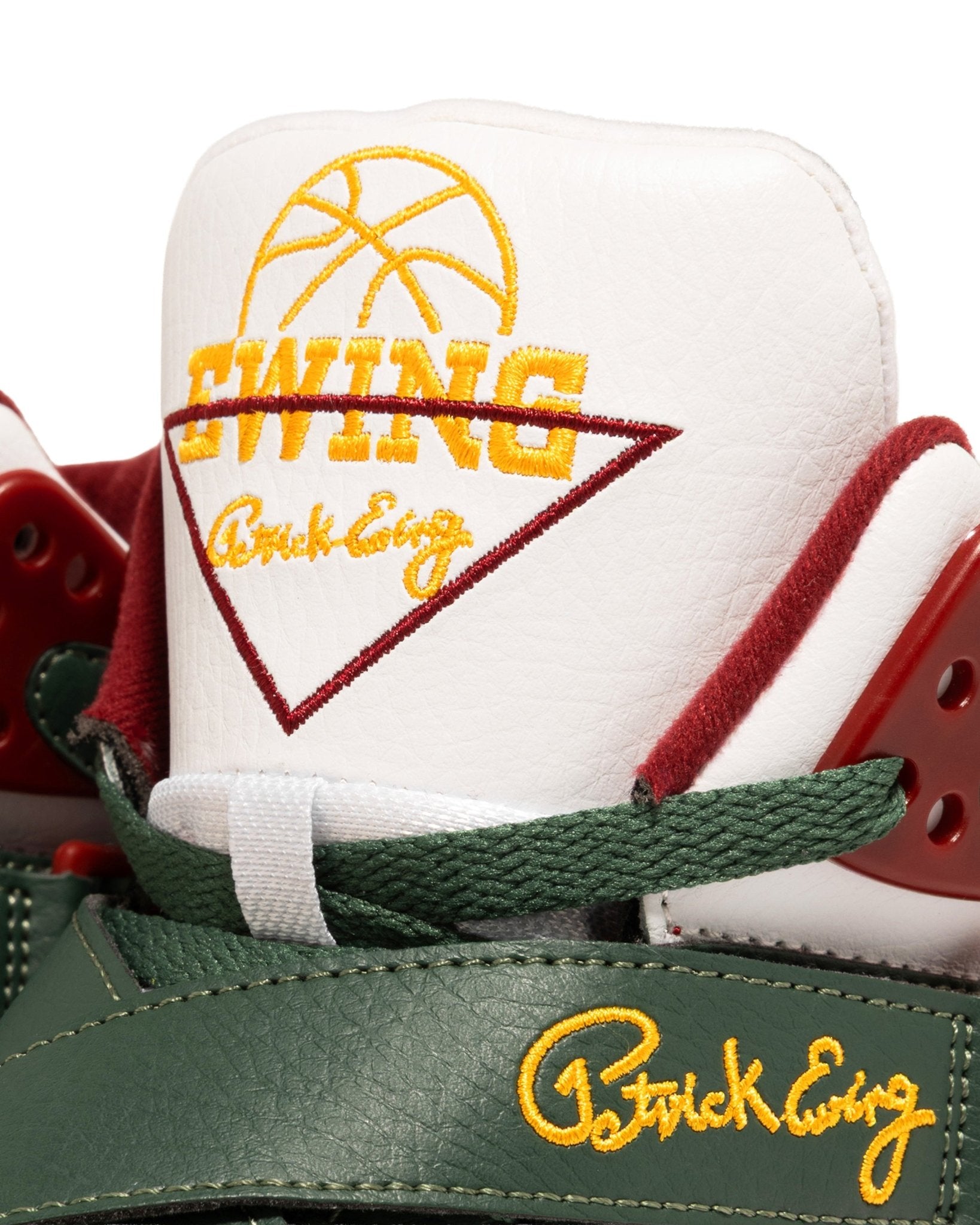 White/Green/Burgundy/Yellow Men's Rogue Sneaker – Ewing Athletics