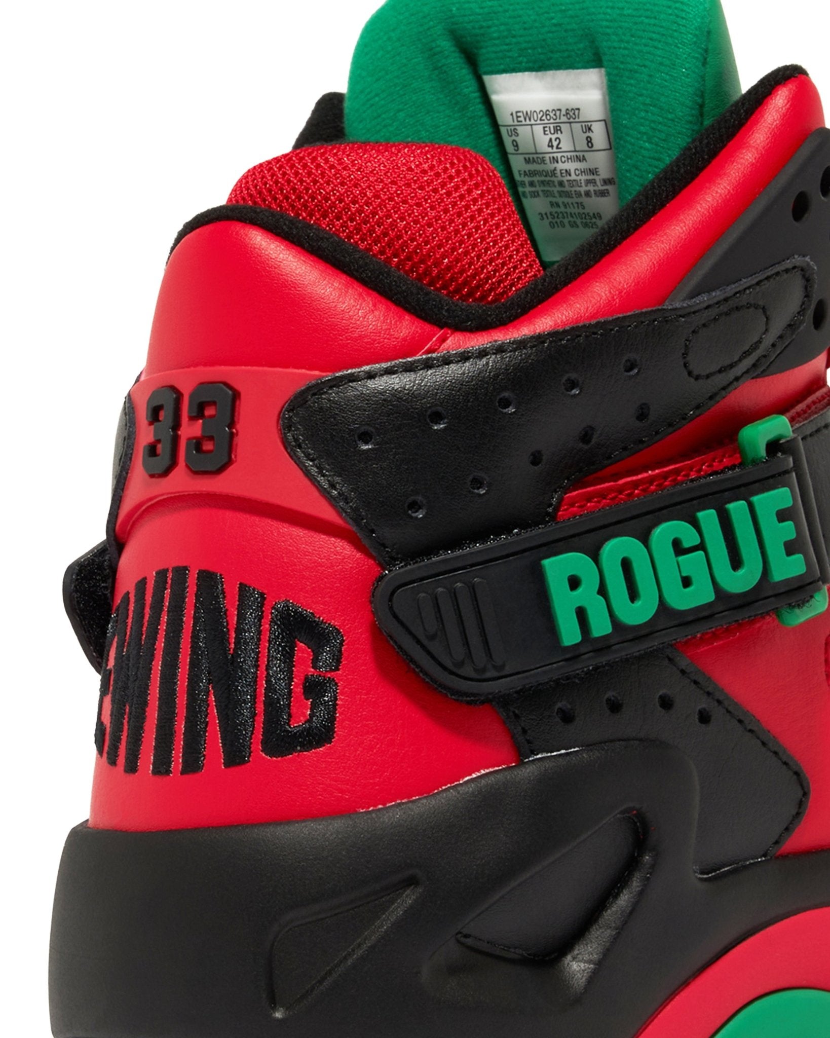 ROGUE x LOST BOYZ Black/Red/Green PREORDER - Ewing Athletics