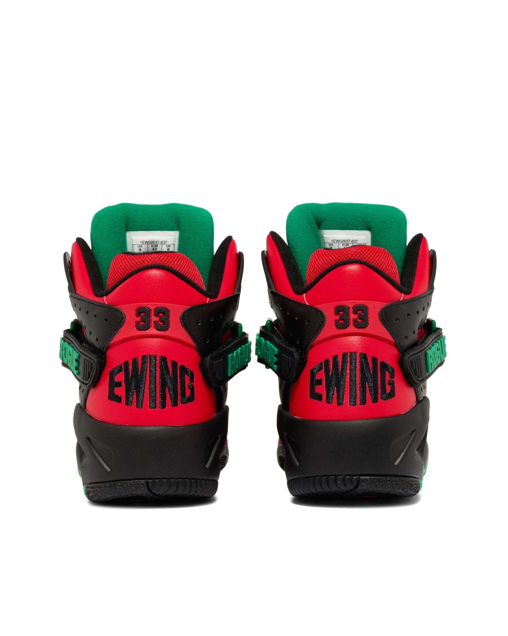 ROGUE x LOST BOYZ Black/Red/Green PREORDER - Ewing Athletics