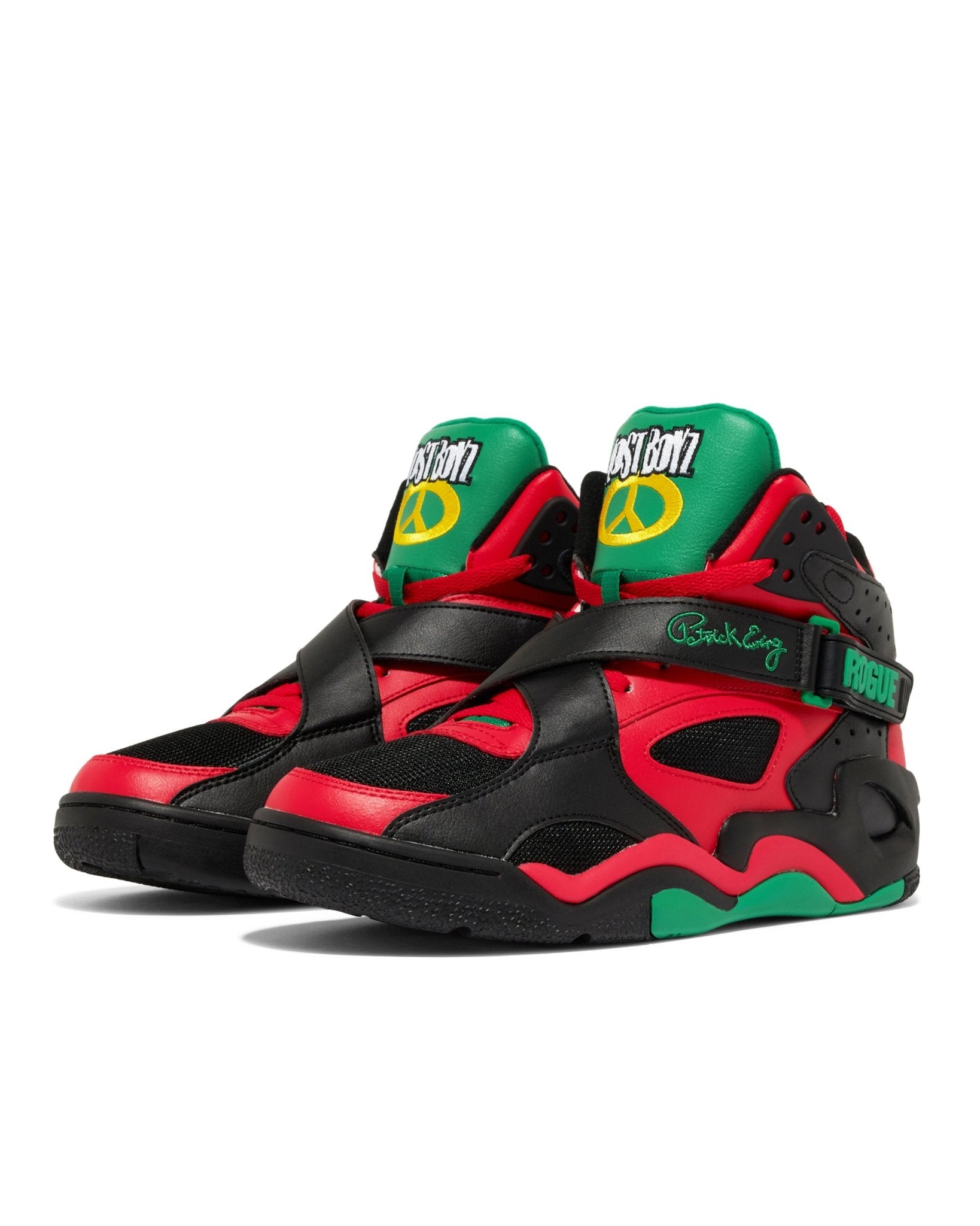 ROGUE x LOST BOYZ Black/Red/Green PREORDER - Ewing Athletics