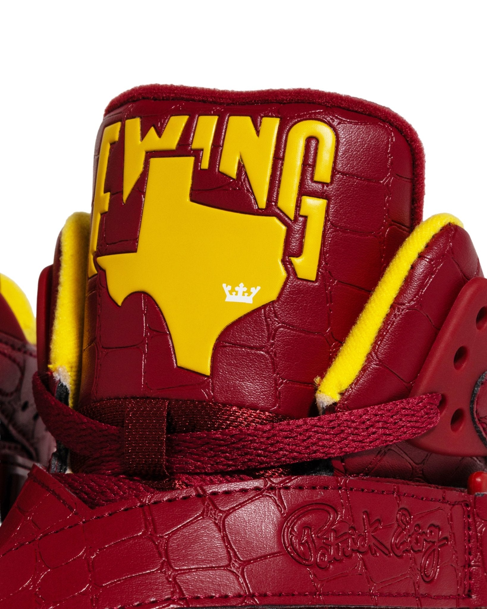 ROGUE x PIMP C Biking Red/Yellow/Gum PREORDER - Ewing Athletics