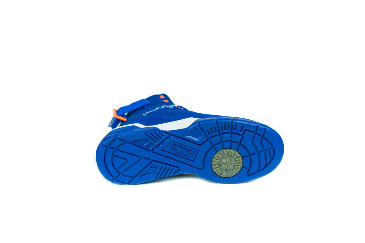 Men's 33 HI Royal | Suede, White, And Orange – Ewing Athletics