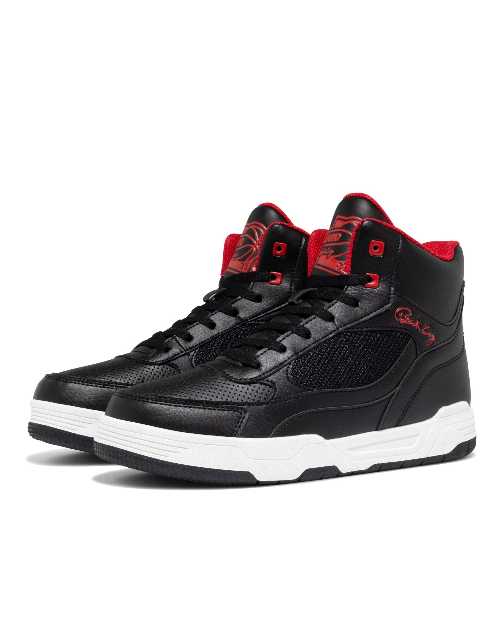 SHAKE & BAKE REBOUND Black/Red/White - Ewing Athletics