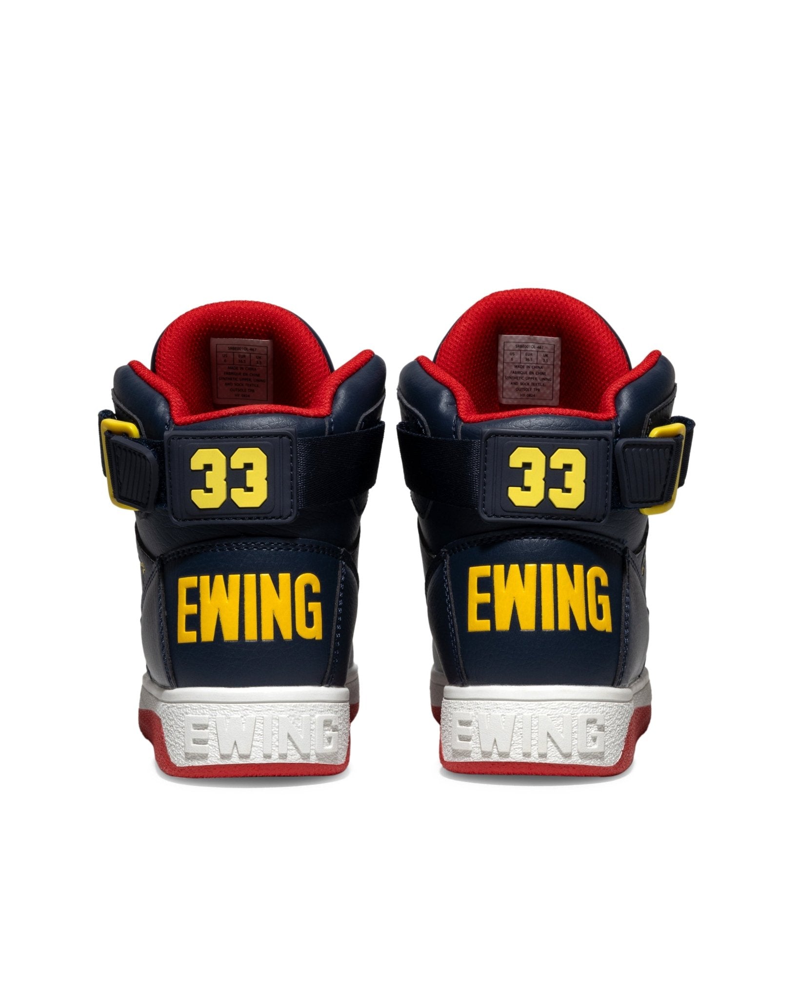 WOMEN'S 33 HI REBOUND Navy/Red/Yellow/White - Ewing Athletics