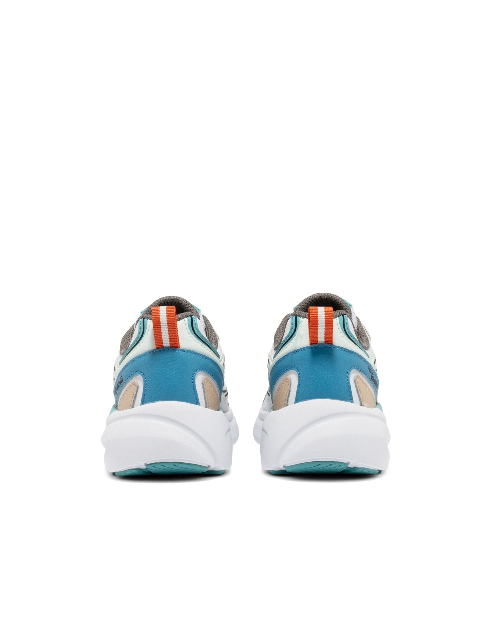WOMEN'S FASTBREAK RUNNER White/Mint/Orange - Ewing Athletics