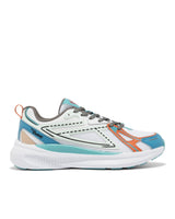 WOMEN'S FASTBREAK RUNNER White/Mint/Orange - Ewing Athletics